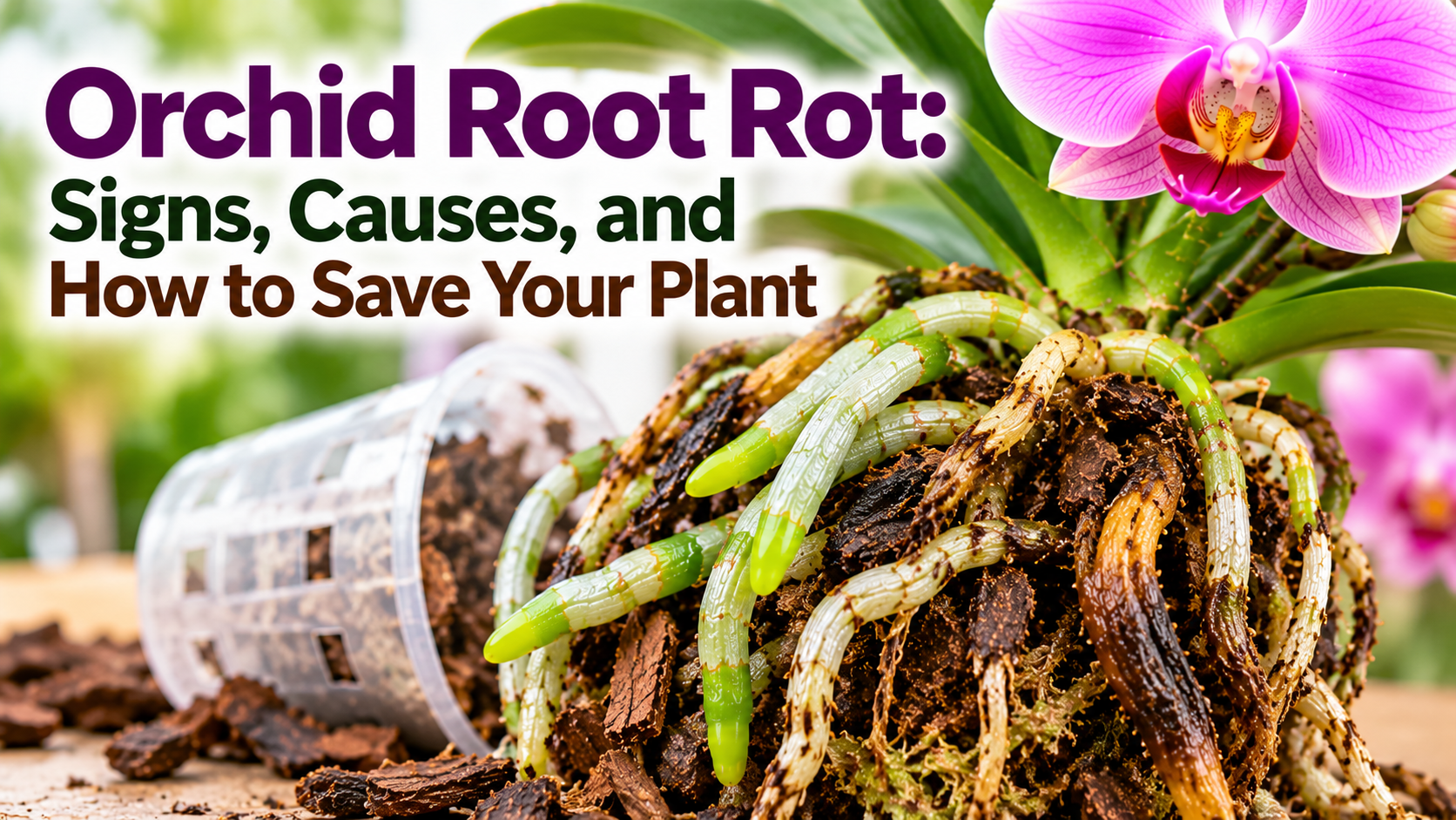 Orchid Root Rot: Signs, Causes, and How to Save Your Plant