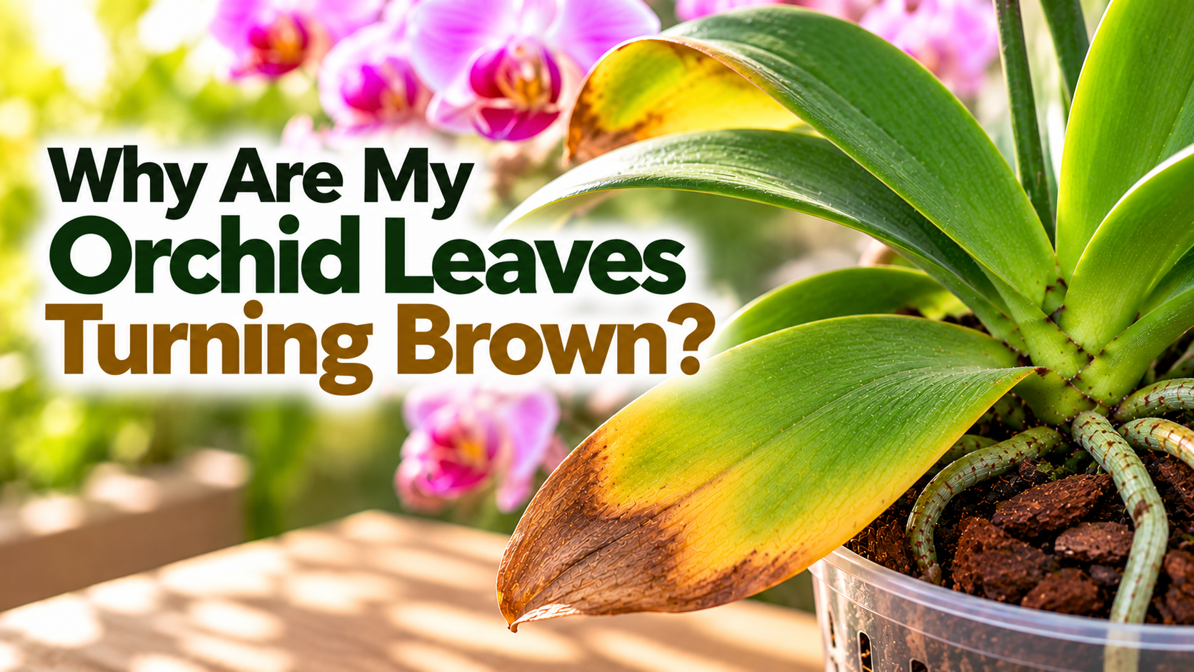 Why Are My Orchid Leaves Turning Brown?