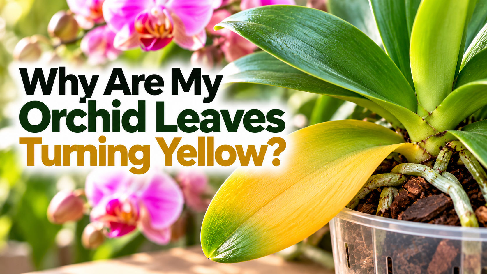Why Are My Orchid Leaves Turning Yellow?